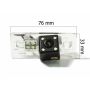 Штатная камера заднего вида AVS112CPR (#001) для автомобилей AUDI/ SEAT/ SKODA/ VOLKSWAGEN