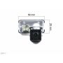 Штатная камера заднего вида AVS315CPR (#099) для автомобилей TOYOTA