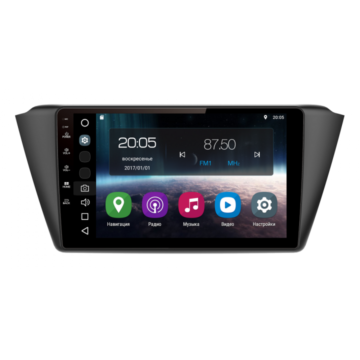Штатная магнитола FarCar s200 для Skoda Fabia на Android (V2002R-DSP)