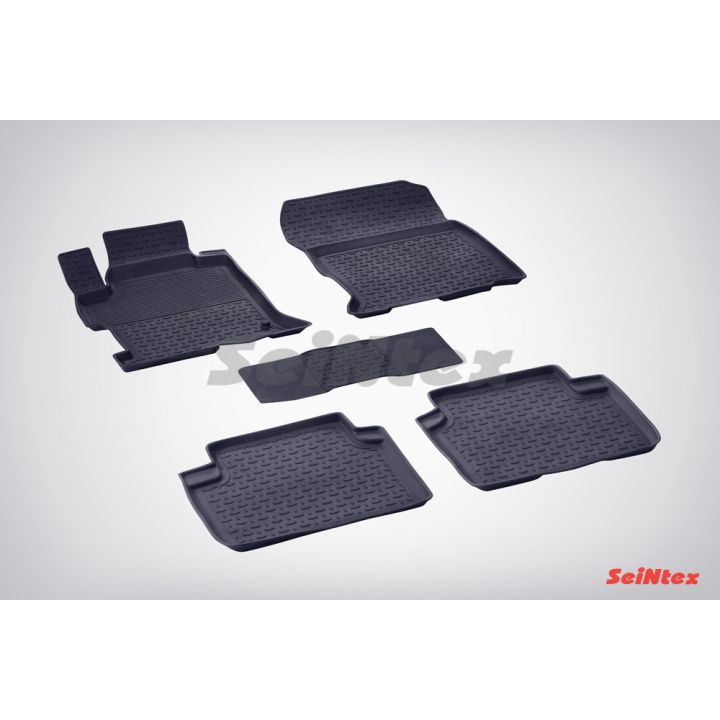 Резиновые коврики с высоким бортом Seintex для Honda Accord IX 2012-