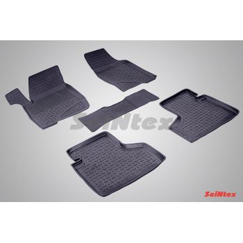 Резиновые коврики с высоким бортом Seintex для Chevrolet Niva 2002-