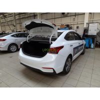 Упоры (амортизаторы) багажника для Hyundai Solaris (на багажник), 2017- АВ-HY-SL02-00